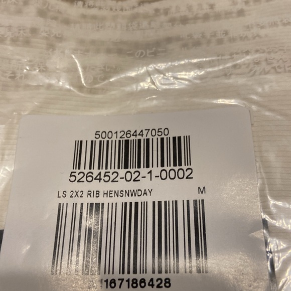 NWT Banana Republic Ribbed Henley Top - Picture 10 of 14